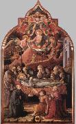 Fra Filippo Lippi Funeral of St Jerome Spain oil painting artist